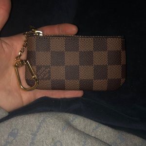 Louis Vuitton Key Pouch Damier Ebene